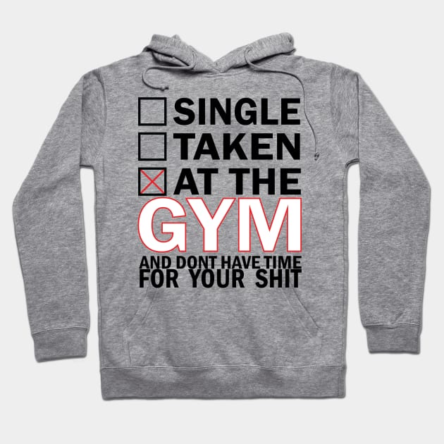 Gym Hoodie by worshiptee